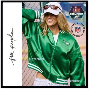 FP Movement x The Wild Collective Exclusive Philadephia Eagles Bomber Jacket 🦅